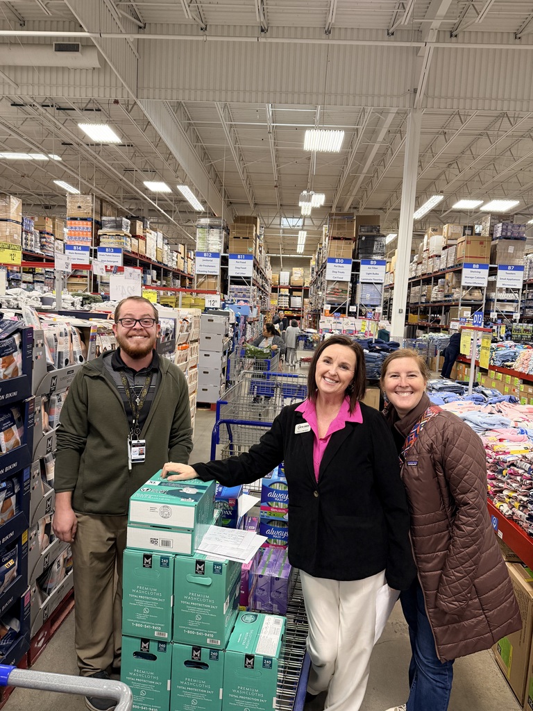 N-CCS was recently awarded a Feminine Hygiene Grant though NC DPI. The grant is administered through the Healthy Schools Team at DPI. Our Student Services Team is truly grateful to have these resources available for our students. 
