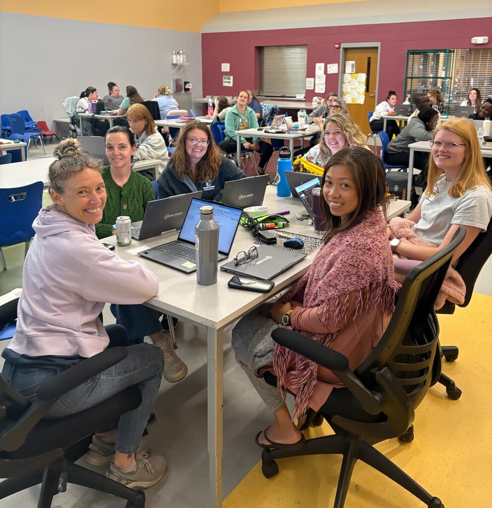 The N-CCS EC Department hosted a professional development session delivered by NCDPI at Conover School! Teachers learned about the Extended Content Standards and strategies for teaching students with significant cognitive disabilities, including communication, environmental set-up, scheduling, and progress monitoring.