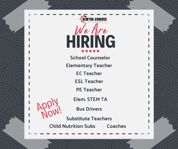we are hiring