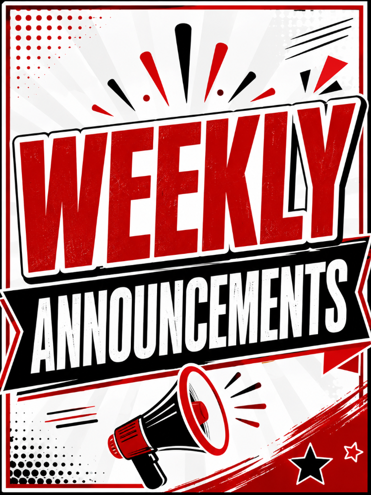Weekly Announcements