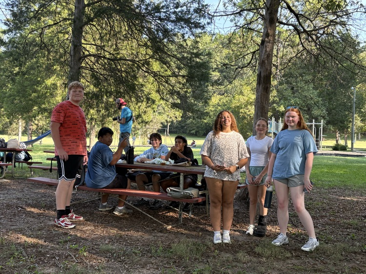 Students hanging out