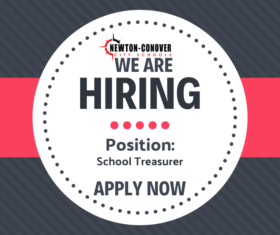 NCCS - we are hiring - position - school treasurer - apply now