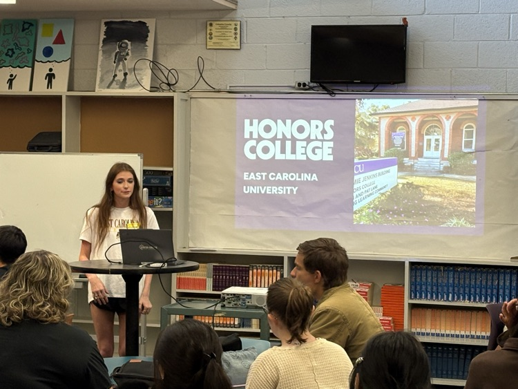 Imagine sharing info about the Honors College at ECU