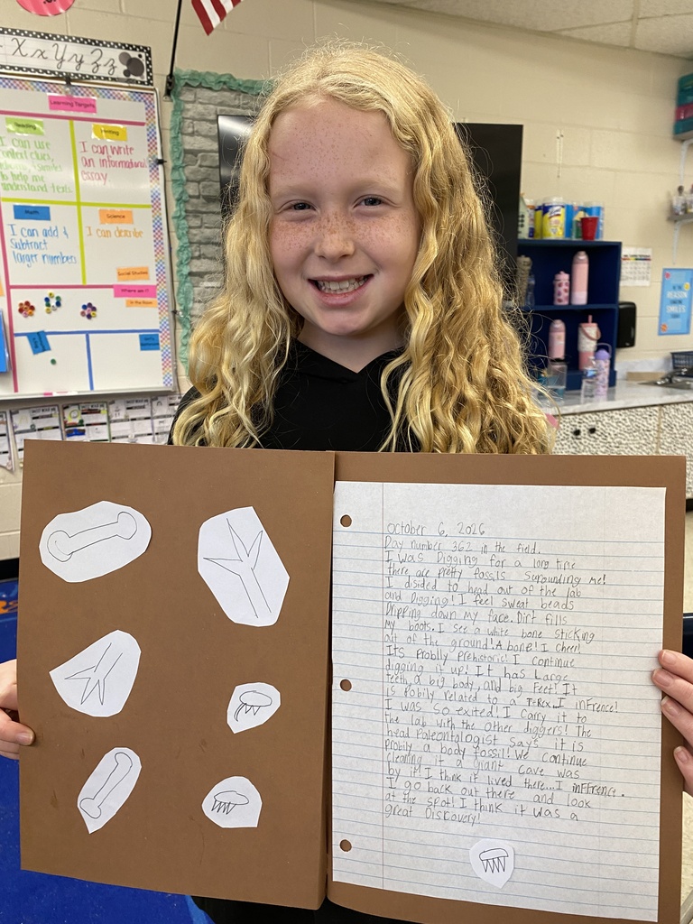 4th grade paleontologist