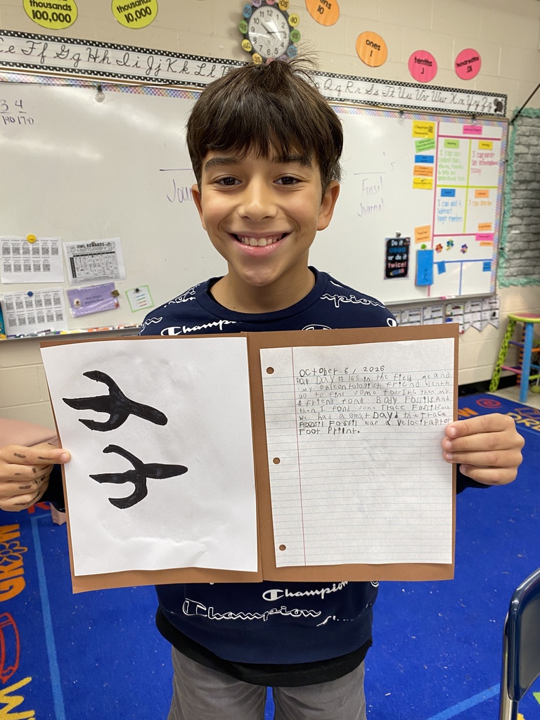 4th grade paleontologist