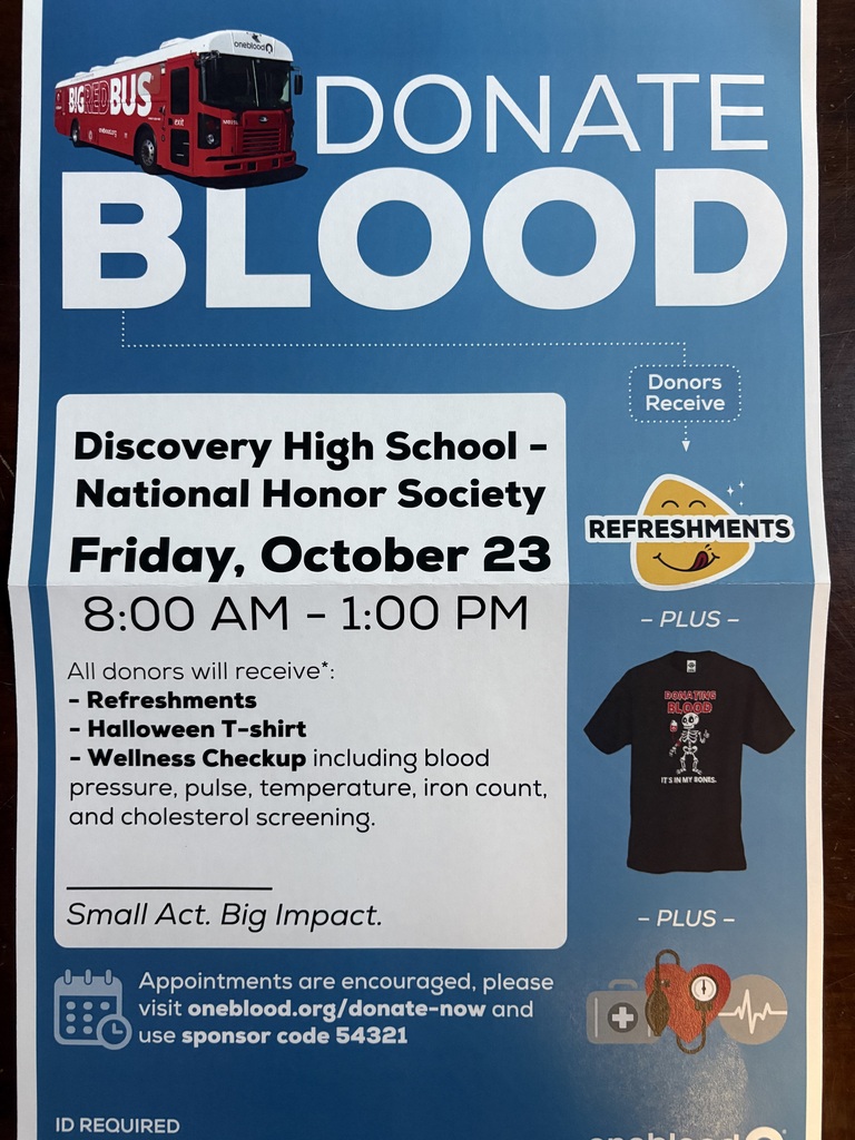 Blood Drive Flyer