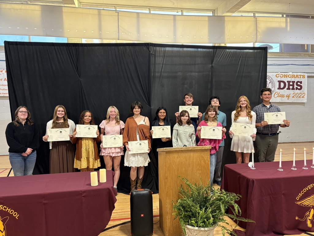Our 12 new Beta Club members