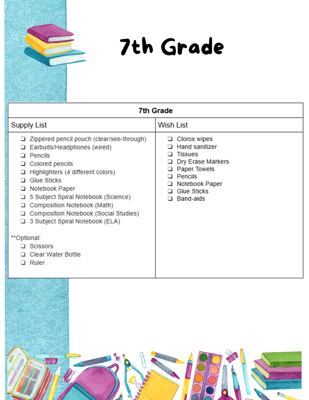 Supply List