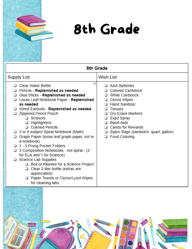 Supply List