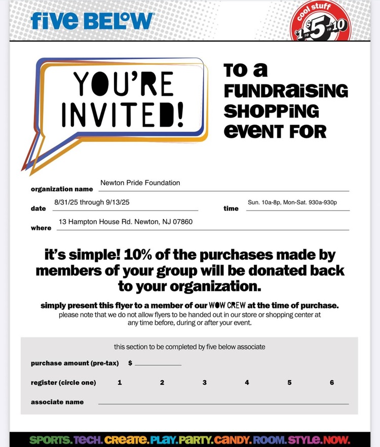 five below flyer