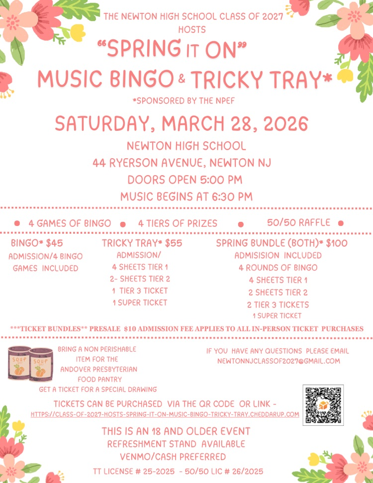 class of 2027 tricky tray