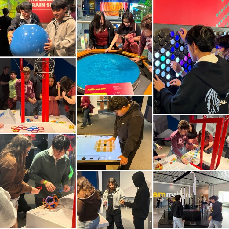 ell students at liberty science center