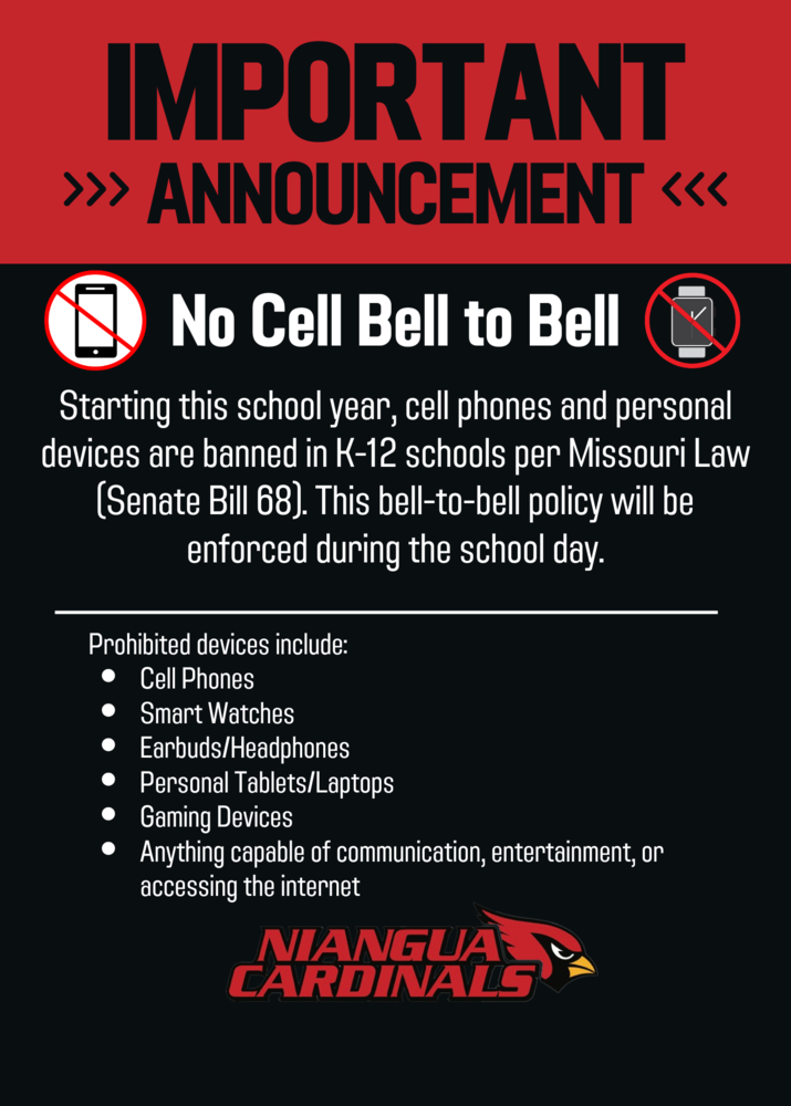 No Cell Bell to Bell