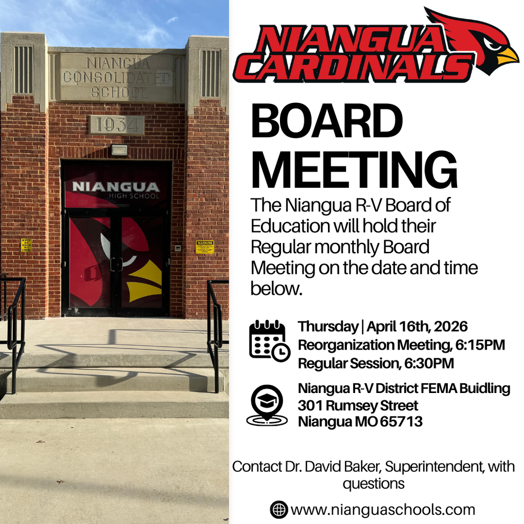 April 16th Board Meeting Notice