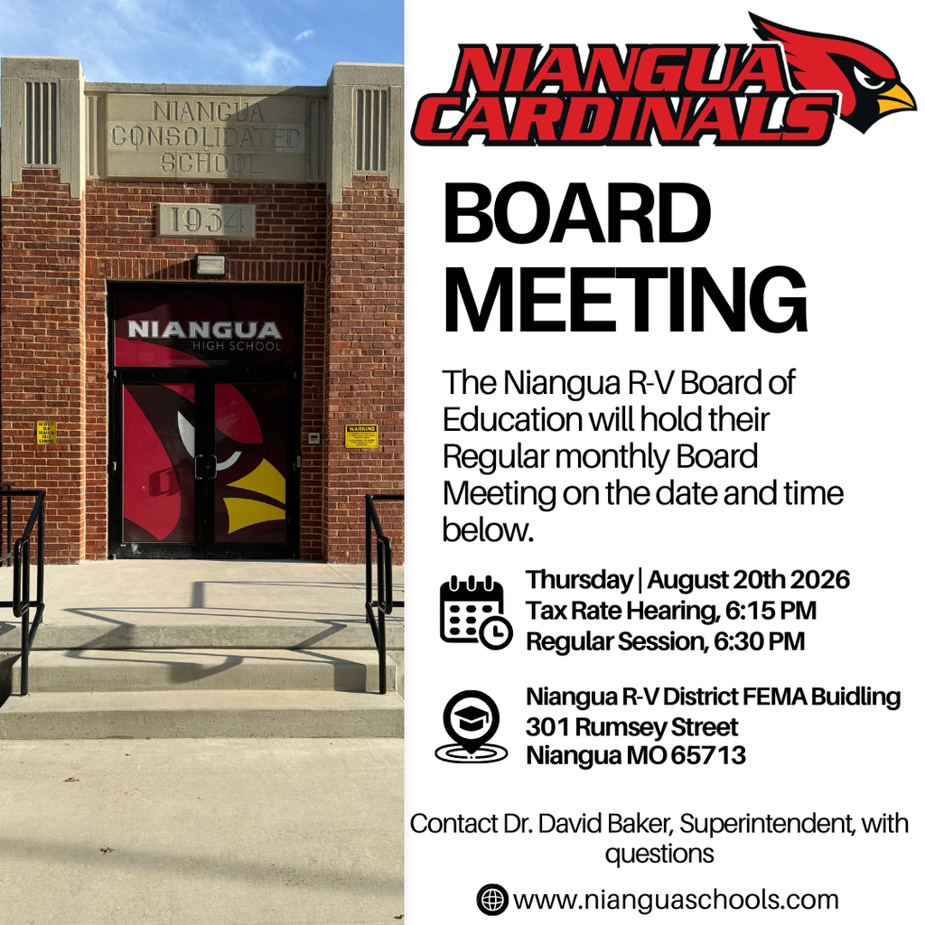 Board Meeting announcement for August 20th, 2026