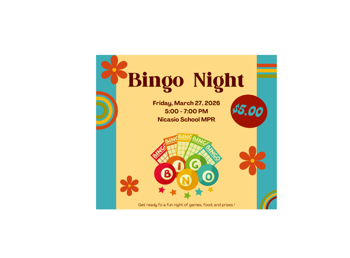 Bingo Night flyer