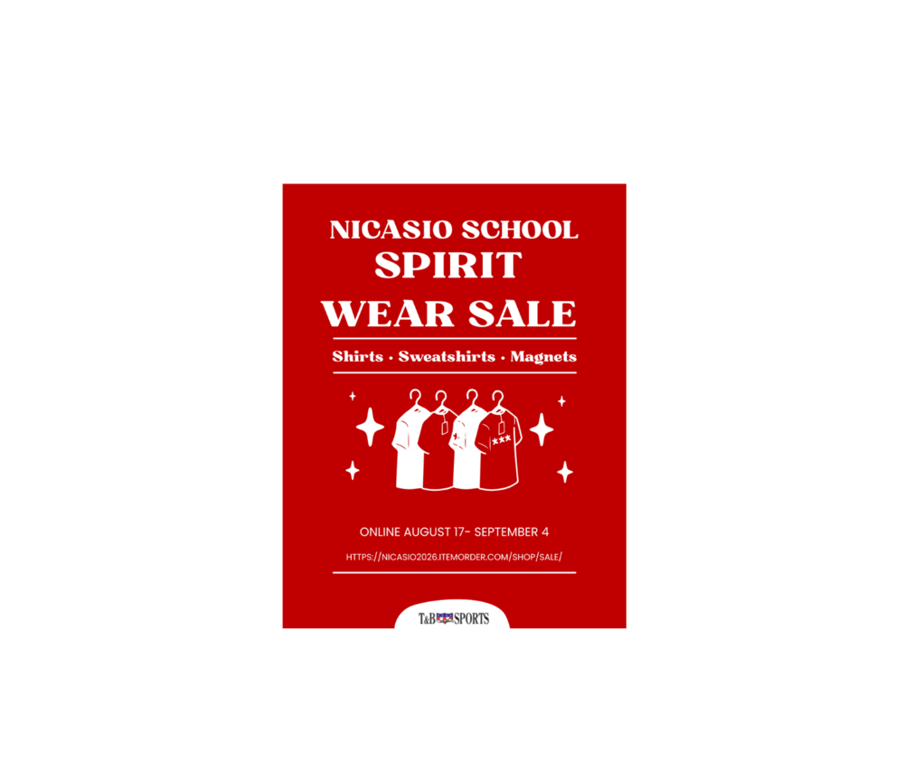 spirit wear flyer
