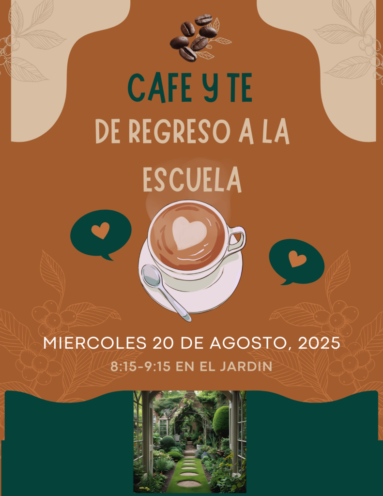 coffee flyer in spanish