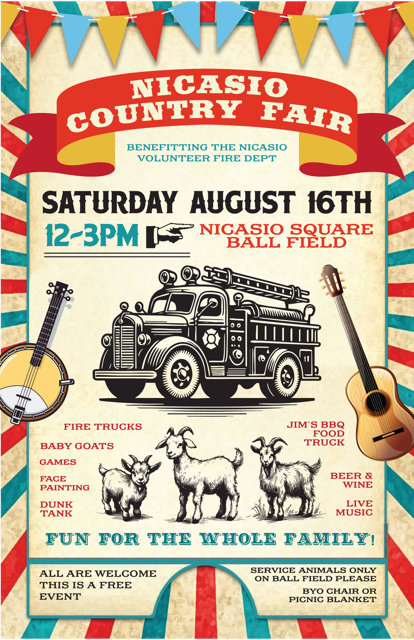 Nicasio Country Fair poster