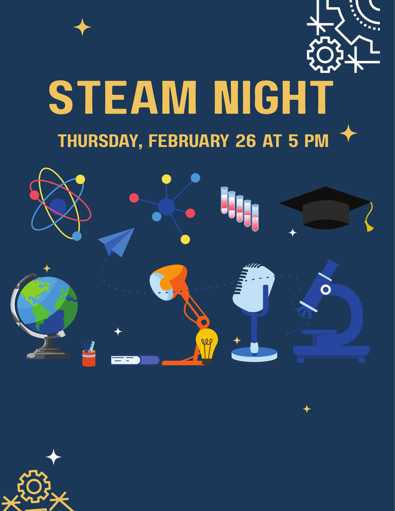 Flyer for STEAM night