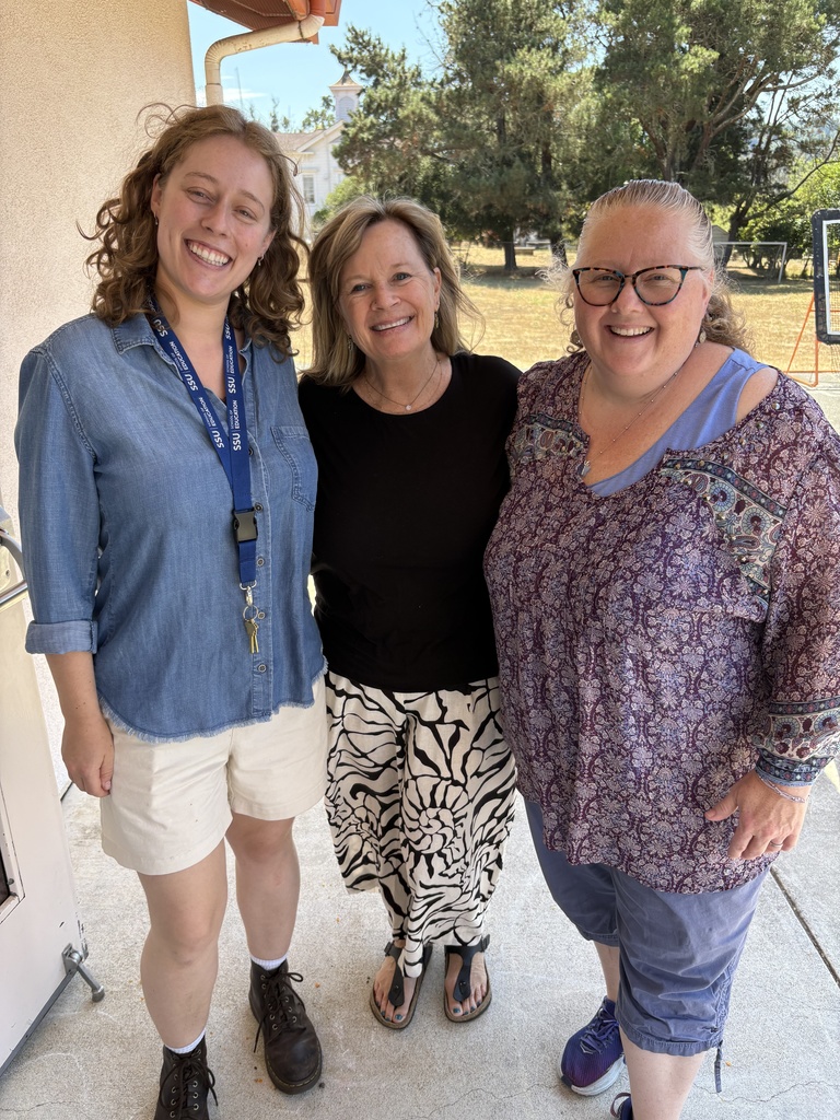 Photo of our three classroom teachers