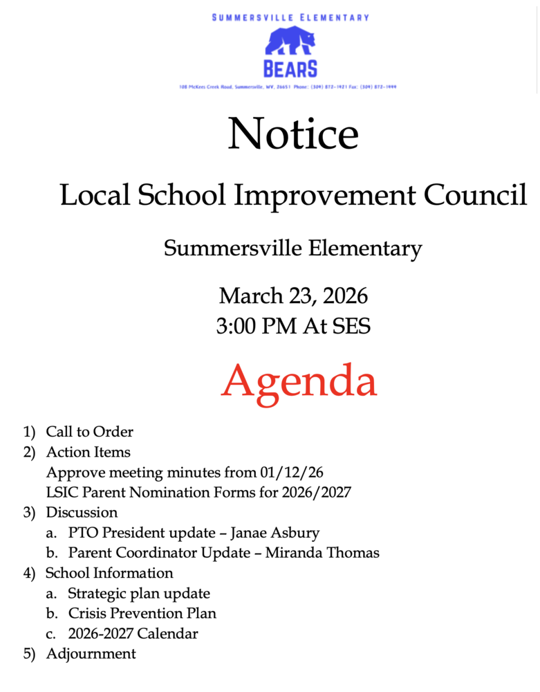 LSIC AGENDA 3/23/26