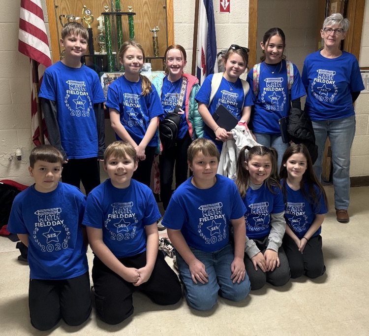 Good Luck SES Math Field Day team! 