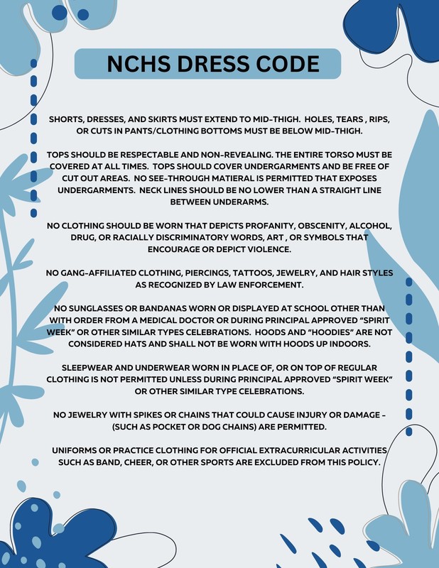 NCHS Dress Code