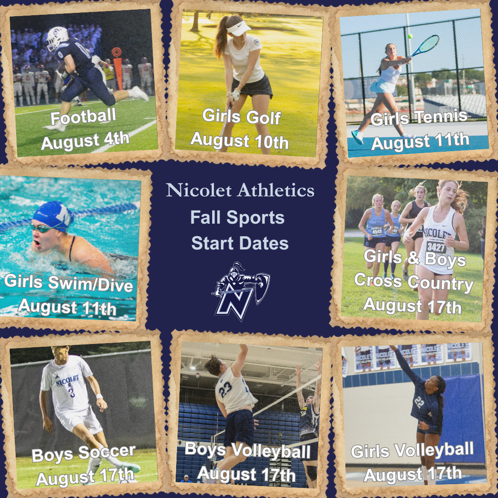 a graphic showing kids playing sports