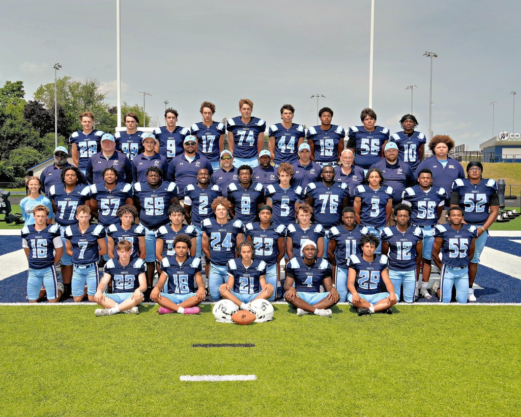 a picture of the nicolet football team smiling