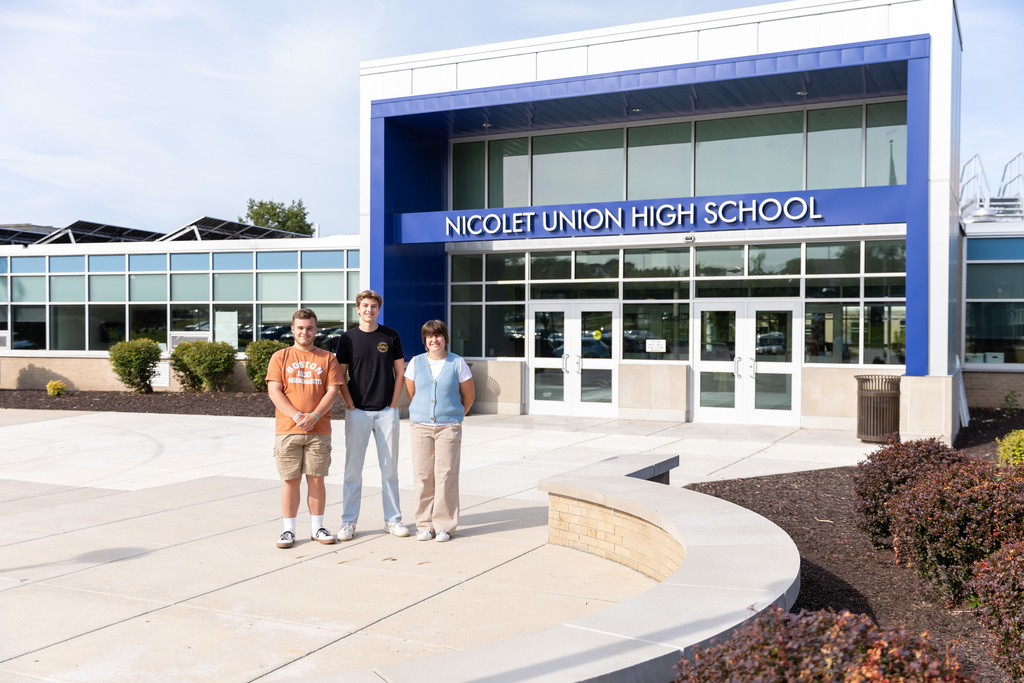 a picture of students posing for a picture