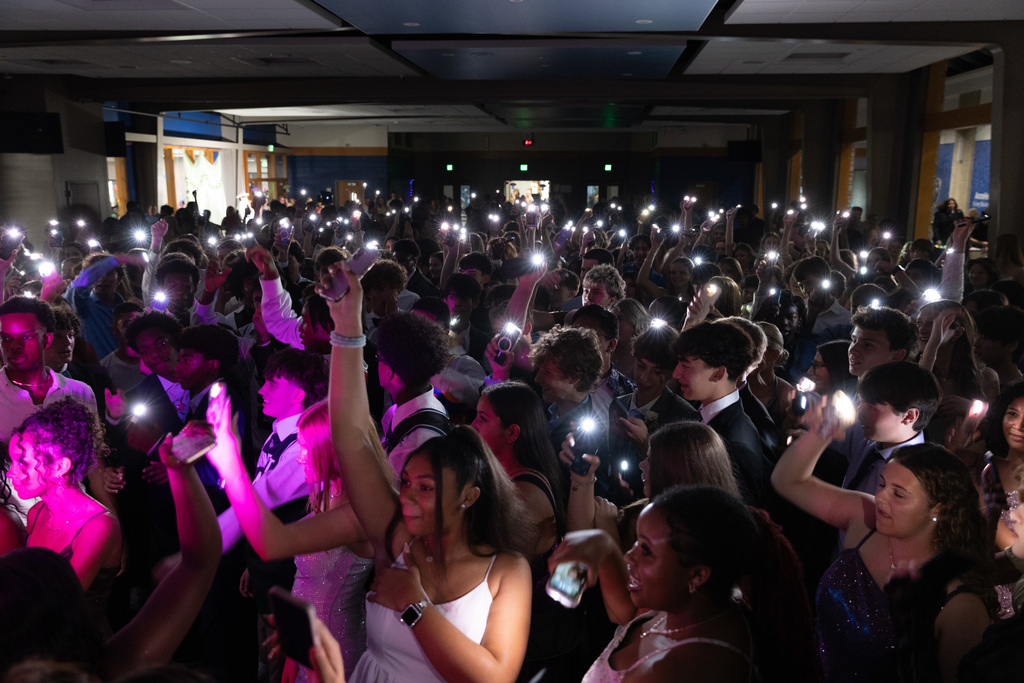 a picture of student dancing