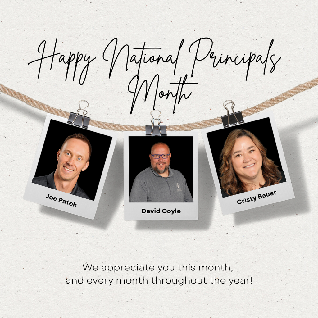 a picture of principals smiling