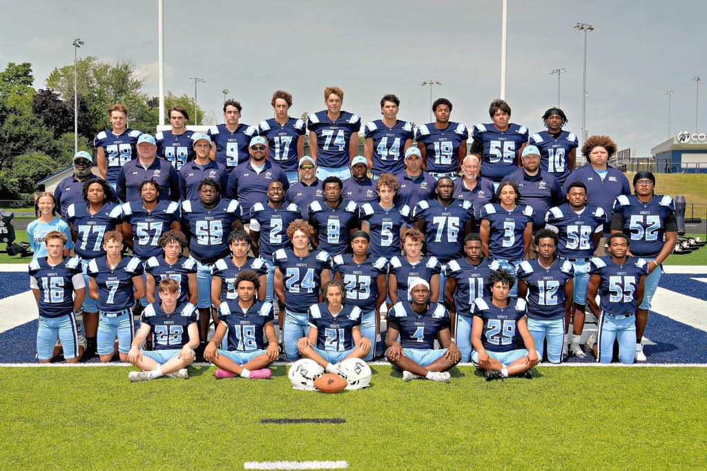 a picture of nicolet football players smiling
