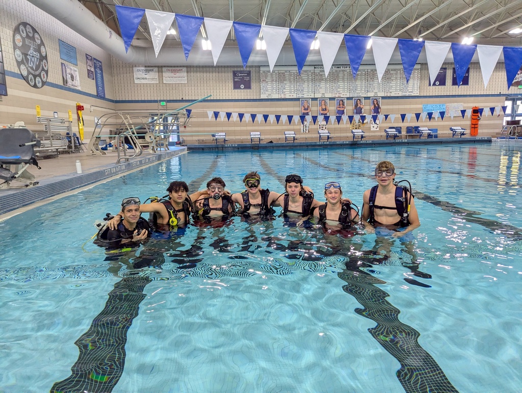 a picture of students swimming