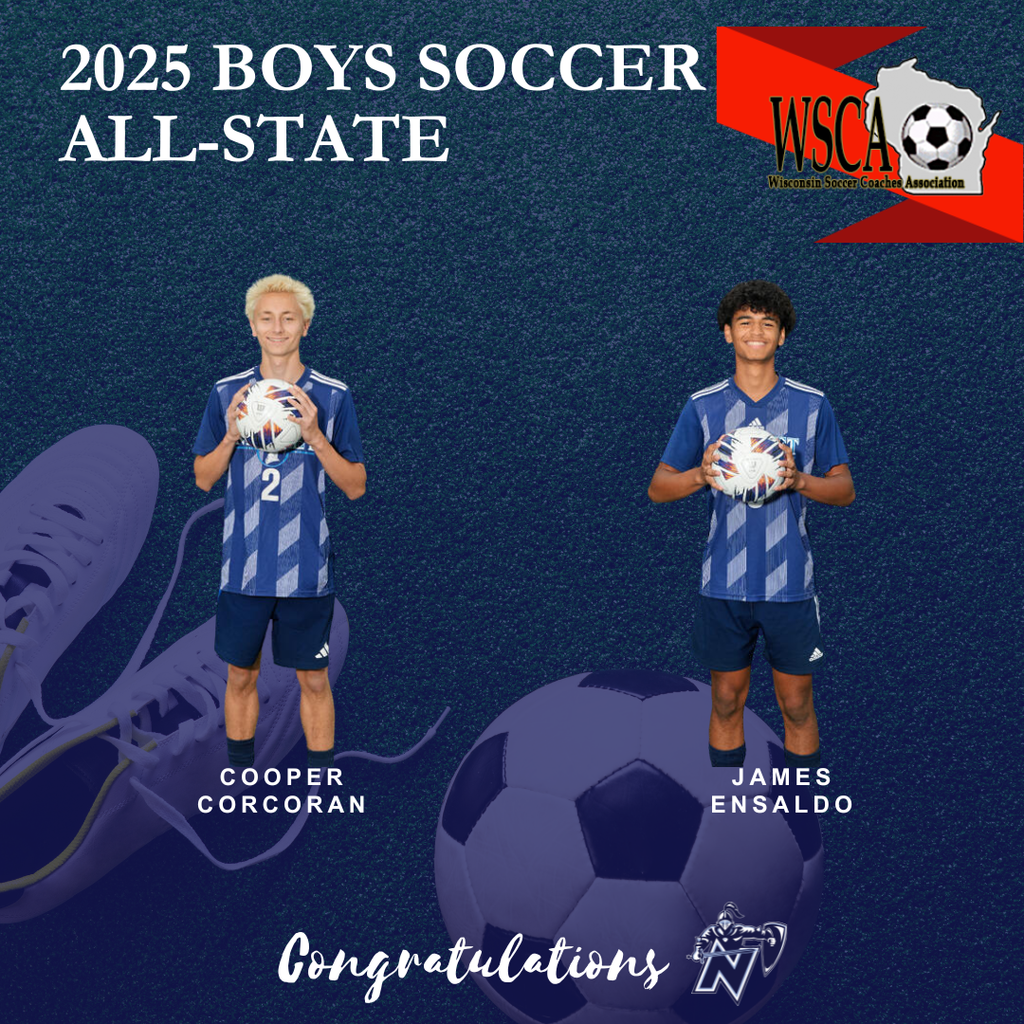 a picture of soccer players smiling