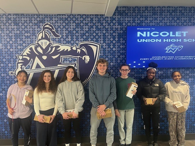 a picture of students smiling