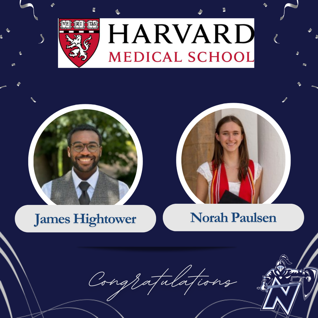 a picture of two students smiling