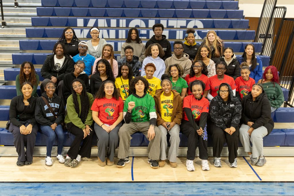 a picture of students smiling for the camera