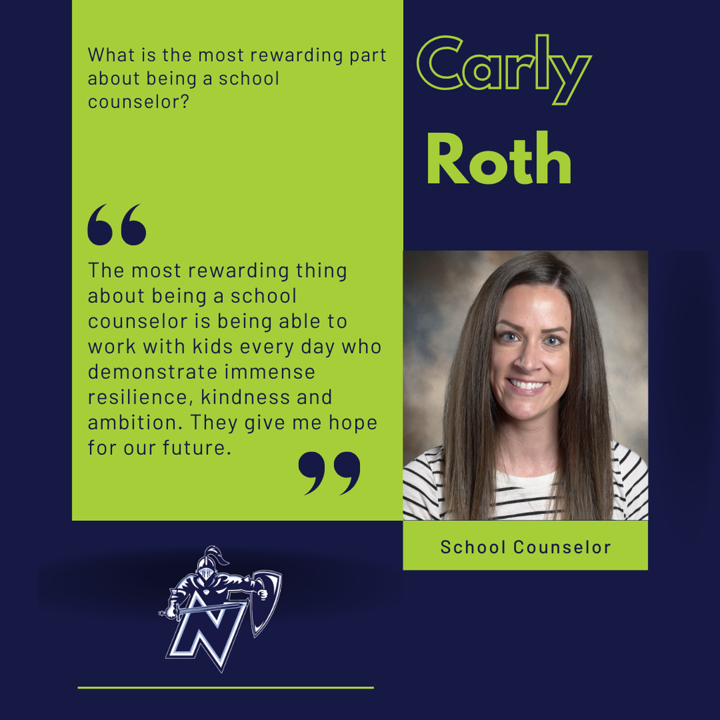 a picture of a school counselor smiling