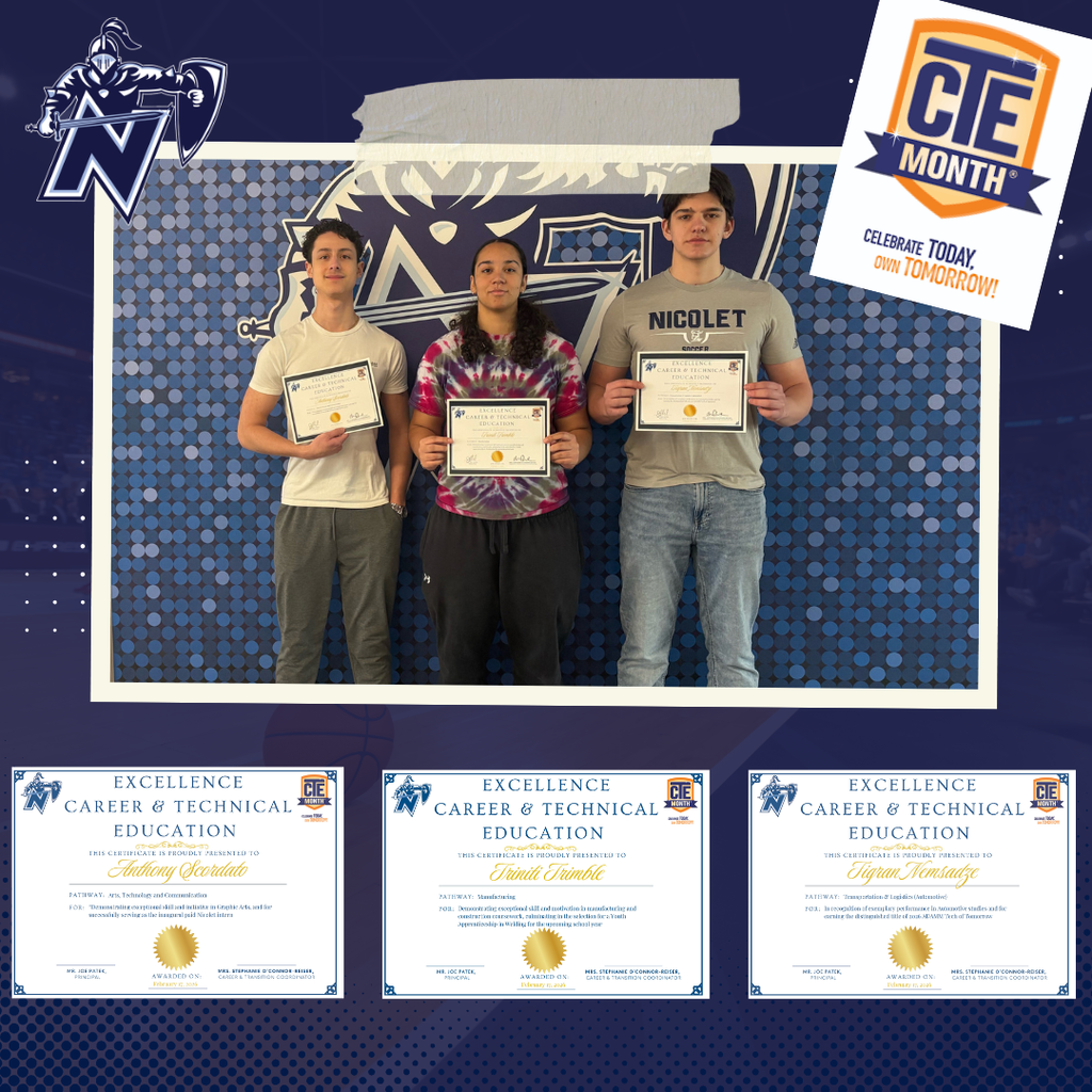 a picture of students holding certificates