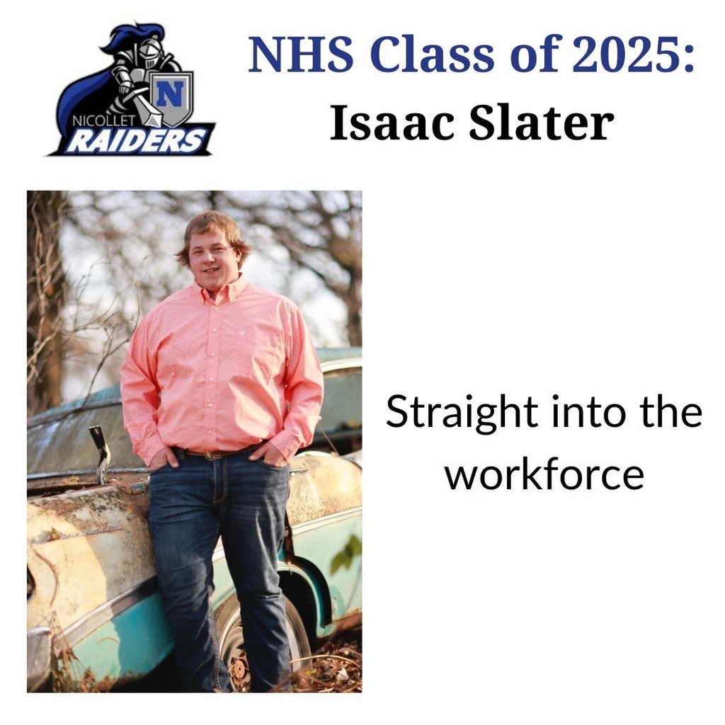 Congratulations Isaac!