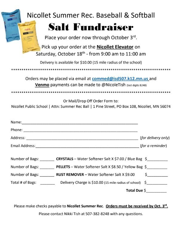 Salt Fundraiser