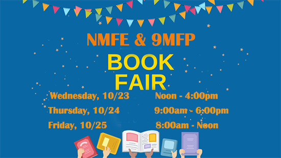 Book Fair dates and times