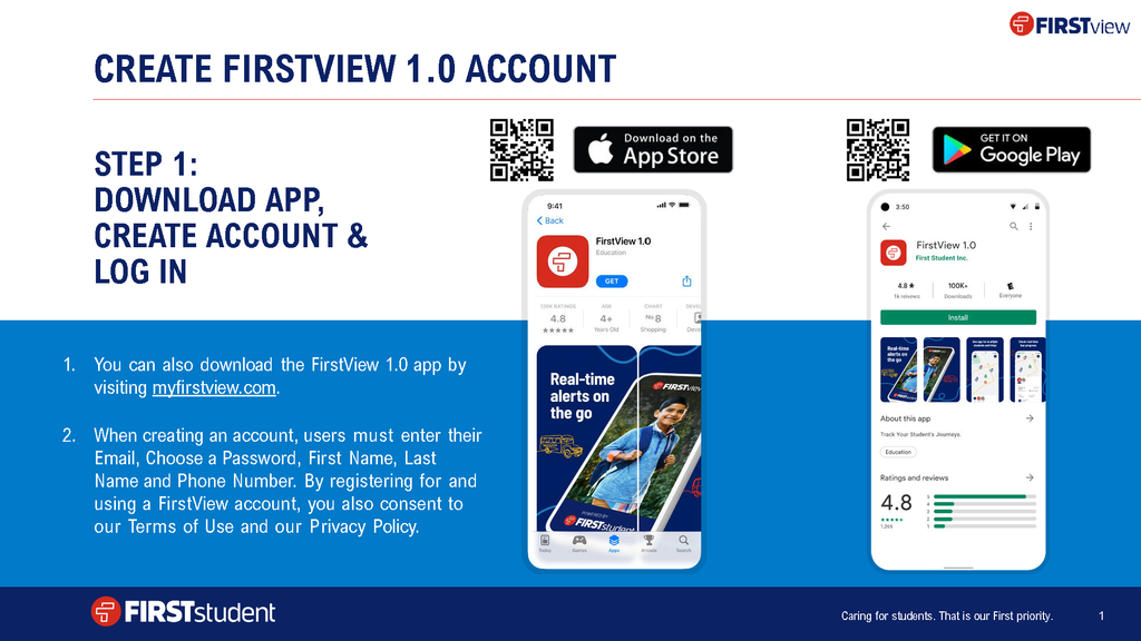 FirstView 1.0