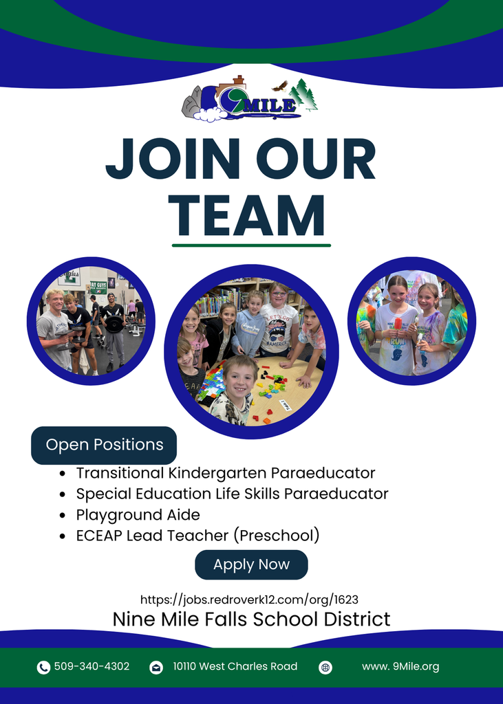 Join Our Team July