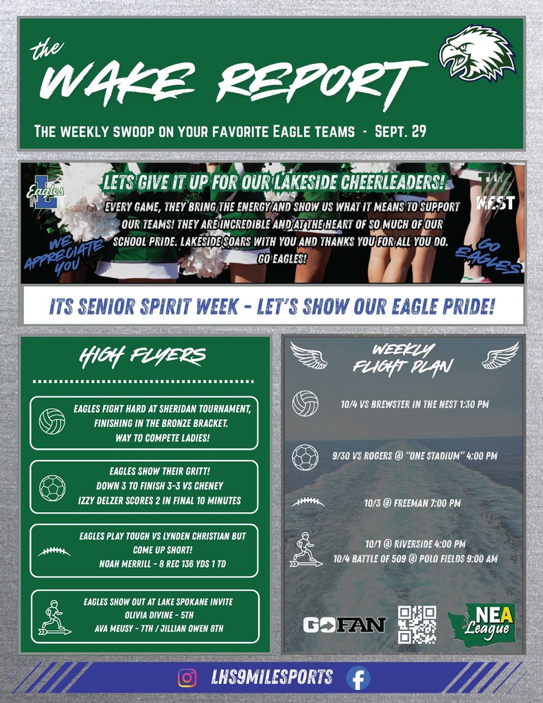 LHS Wake Report
