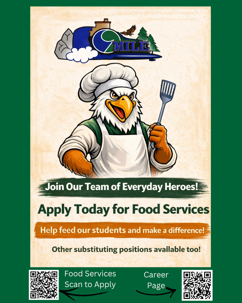 Apply Today for Food Services