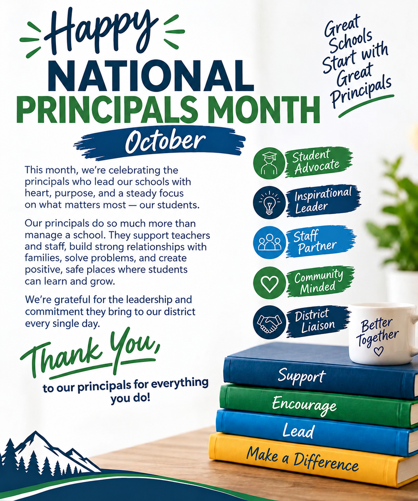 Happy National Principals Month Flyer