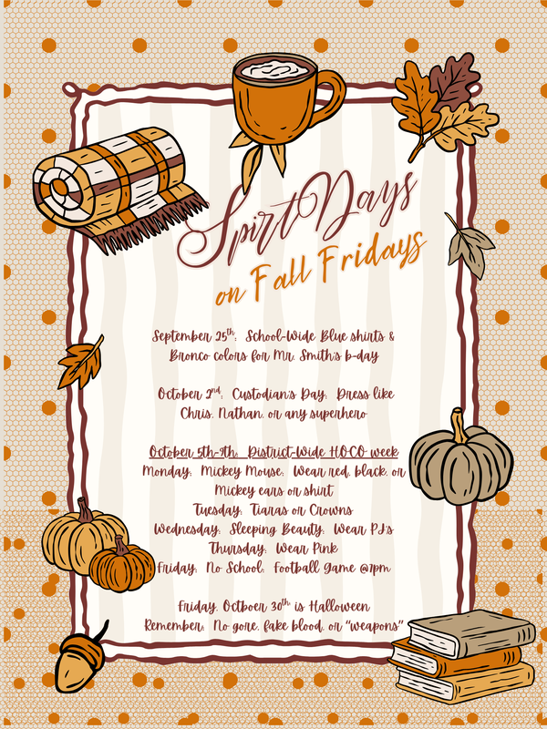 spirit days